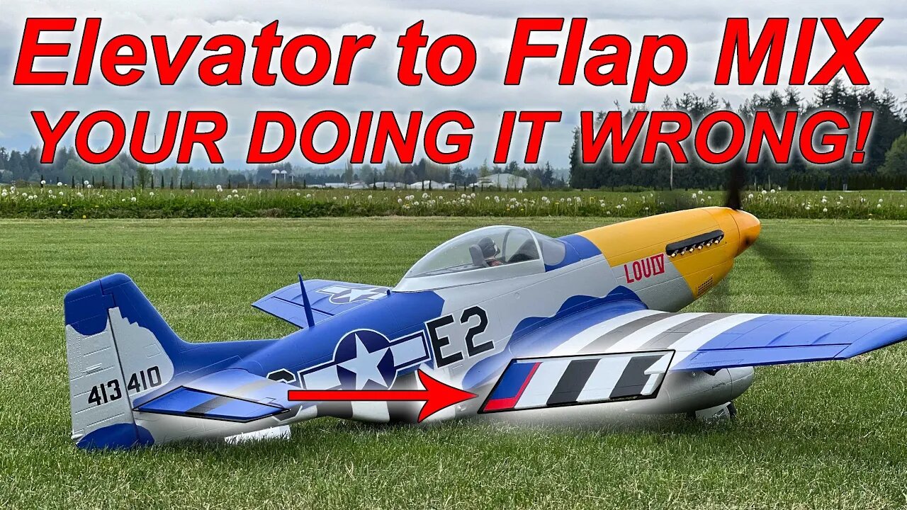 Elevator to Flap Mix, THE RIGHT WAY! FLIGHT MODES! Your doing it wrong!