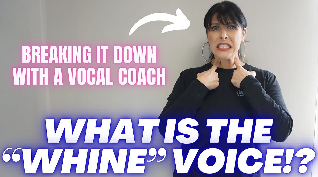 The "Whine" Voice in Singing | Vocal Coach Breaks it Down!