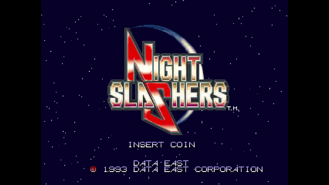 Night Slashers (Arcade) Playthrough