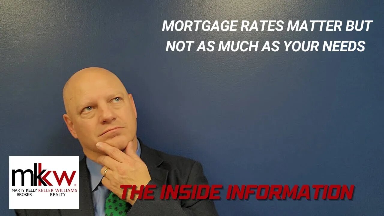 Mortgage Rates Matter But Not As Much As Your Needs