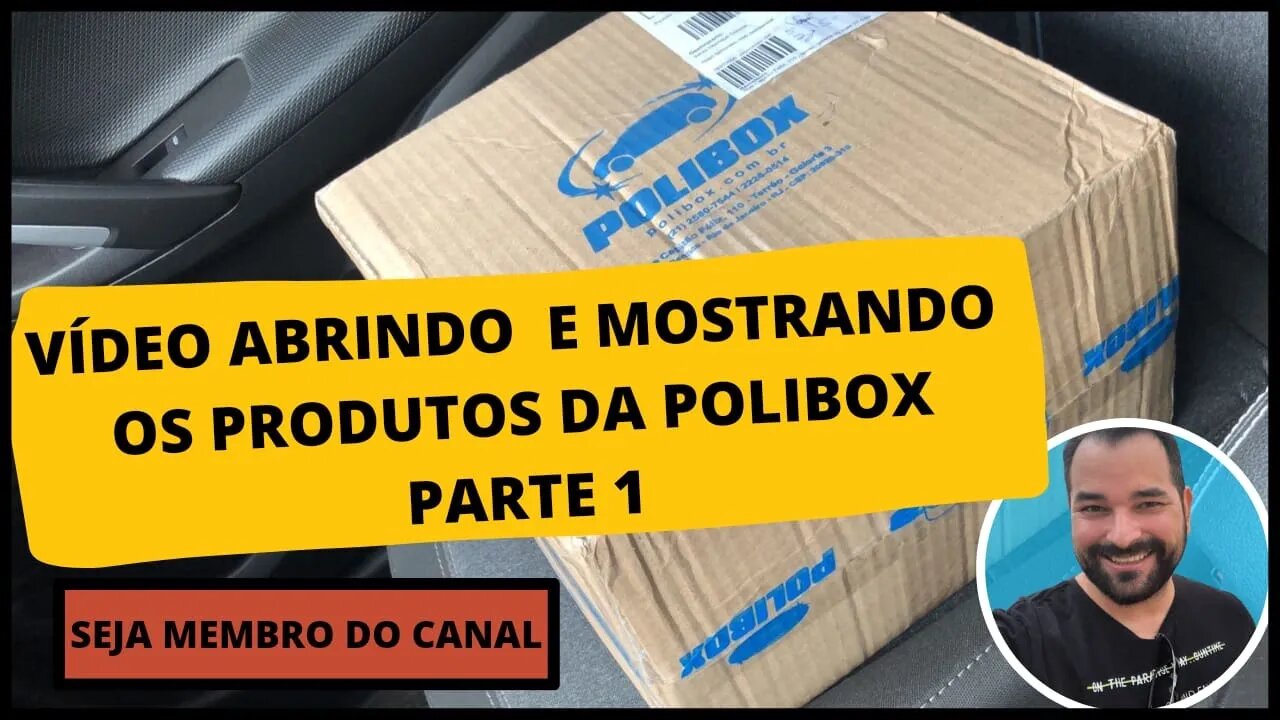 Unboxing das compras na Polibox - Parte 1