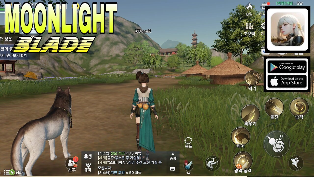 Moonlight blade Gameplay & Skills Showcase Class Beggars MMORPG Global COMING Soon For Android/ios