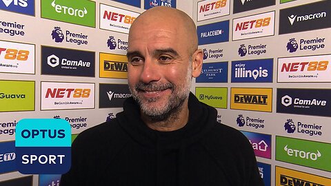 'I like EVERYTHING from my team. The way we FOUGHT' 😤 Pep Guardiola after City draw at Palace