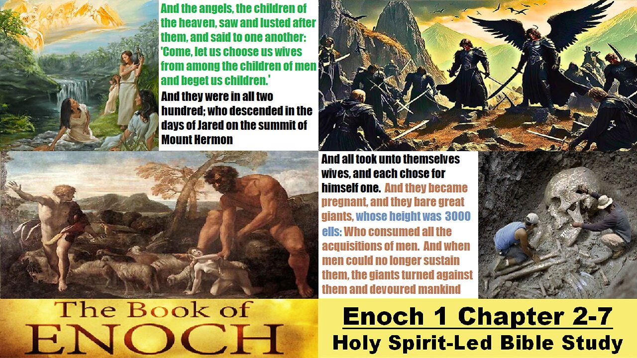 The Book of Enoch - Chapter 2-7