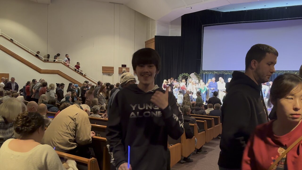 Yung Alone in Church on Christmas Eve Sunday (part 2)