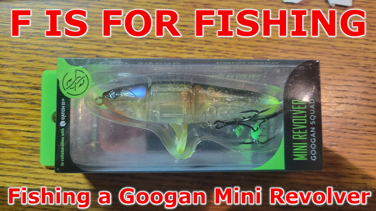 Fishing a Googan Mini Revolver