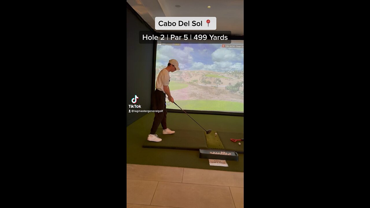 Ep. 1 Simulator Golf - Cabo Del Sol - Ocean Course Hole 2