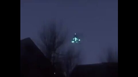 Yesterday 18/3/2023 a UFO leaves through a portal in Cleveland Ohio