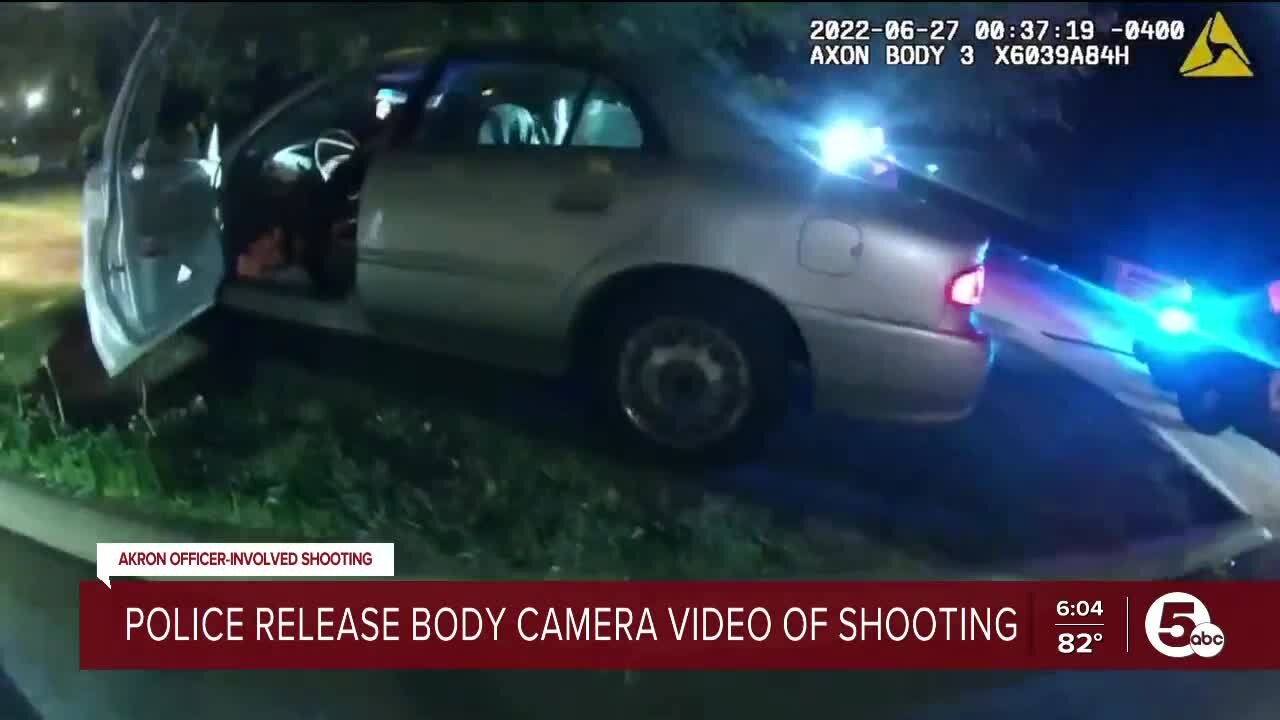 Police release video of Jayland Walker shooting