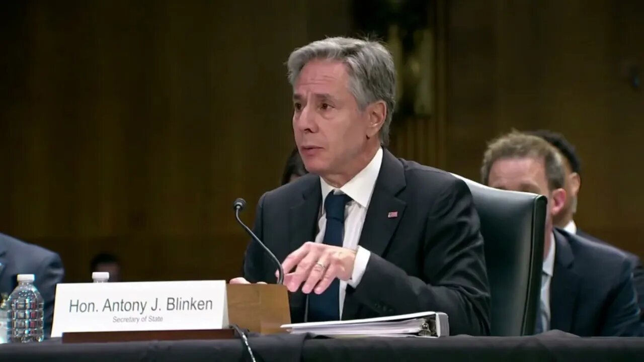 Senator Rubio Questions Secretary Blinken at a Senate Appropriations Hearing