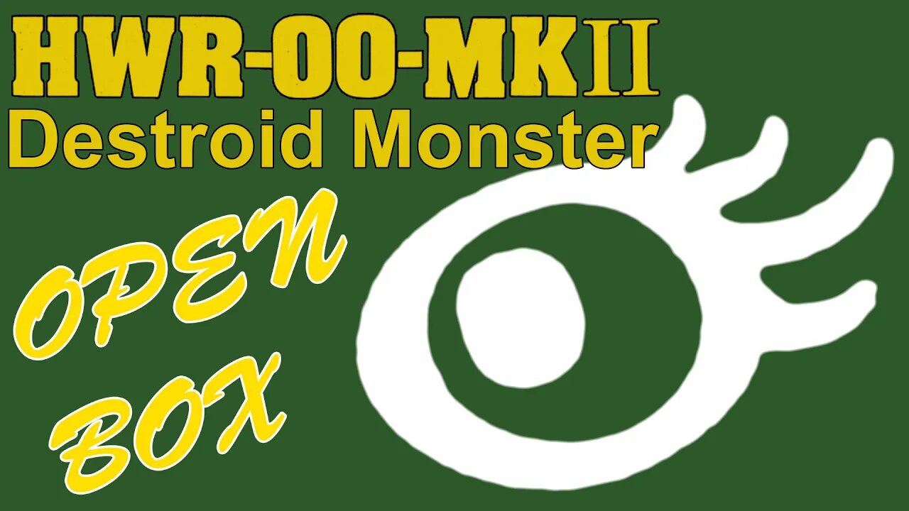 Macross HWR-00-MKII Destroid Monster E2046 Recast Open Box - # 195