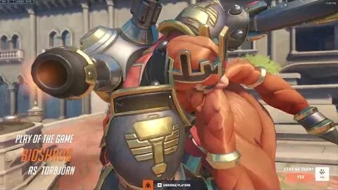 Overwatch 2 Torbjorn Gameplay #018