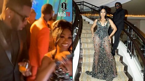 Diddy & Yung Miami Attend QC Pee's 2nd Annual Black Tie Ball! 😍