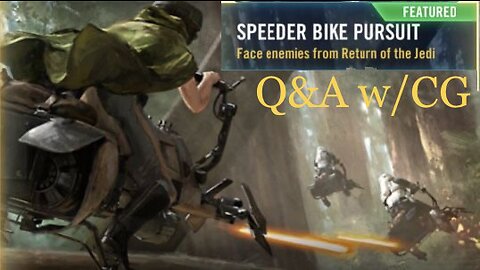 Speeder Bike Raid Q&A with CG