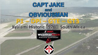 Race 2 | CAPT JAKE and Obviousman | IMSA Challenge | Kyalami Historic 1976 | South Africa