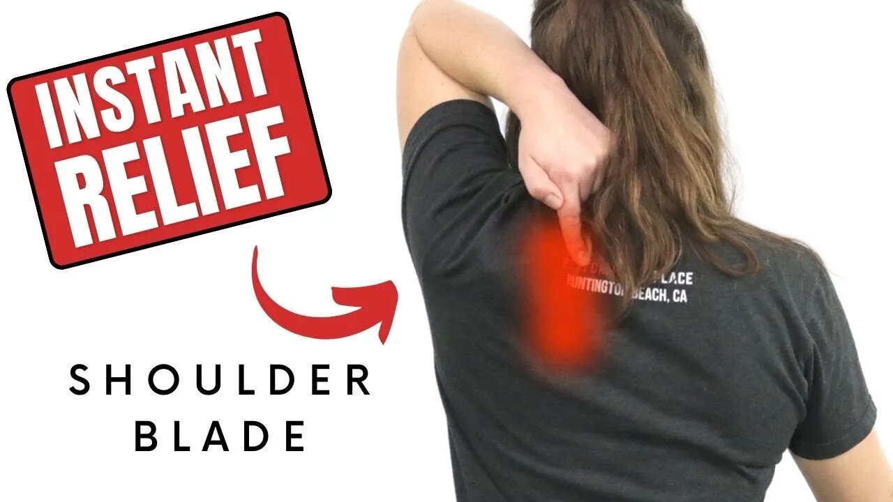 This is the World's BEST Stretch for Rhomboid Muscle Pain!