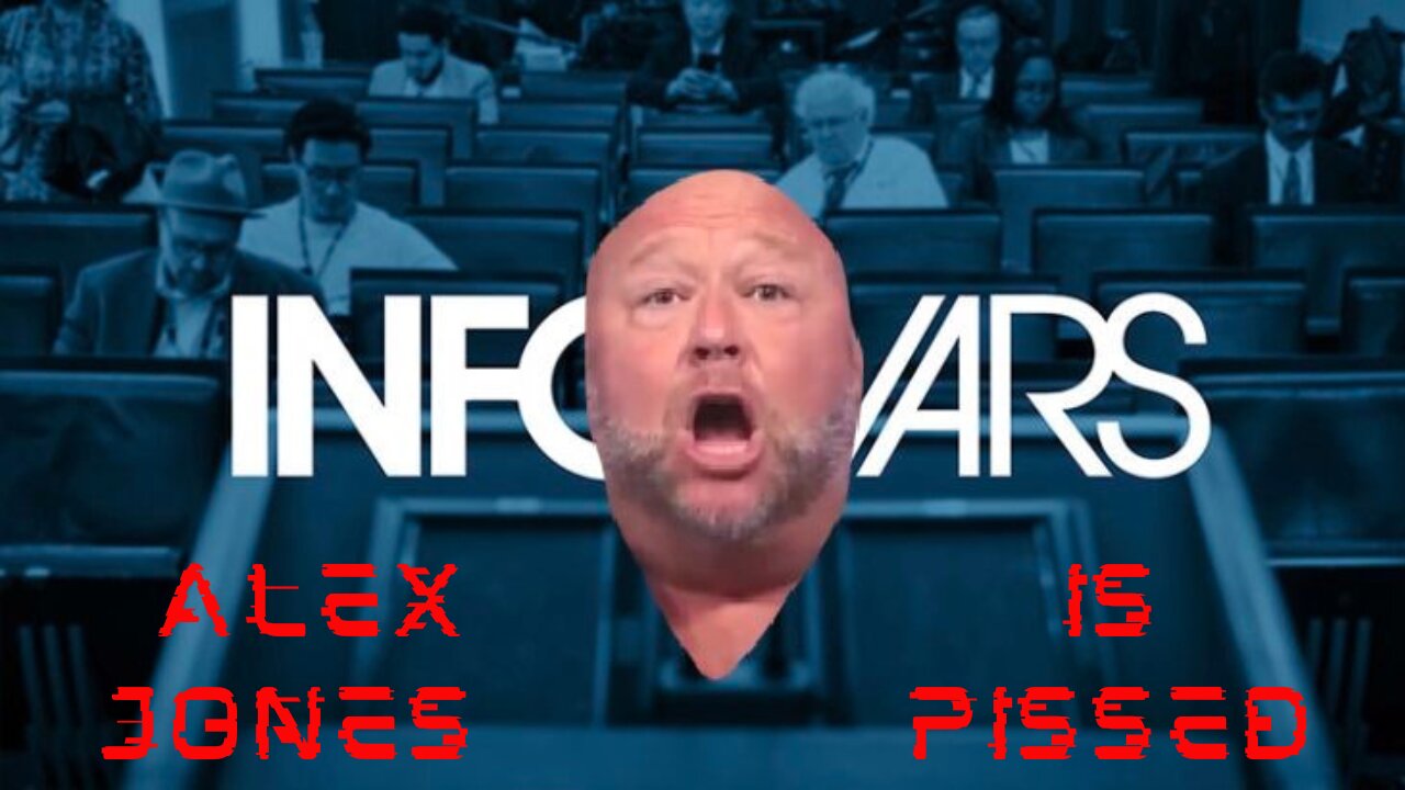 Infowars time on air is looming… And Alex isn’t happy about it…