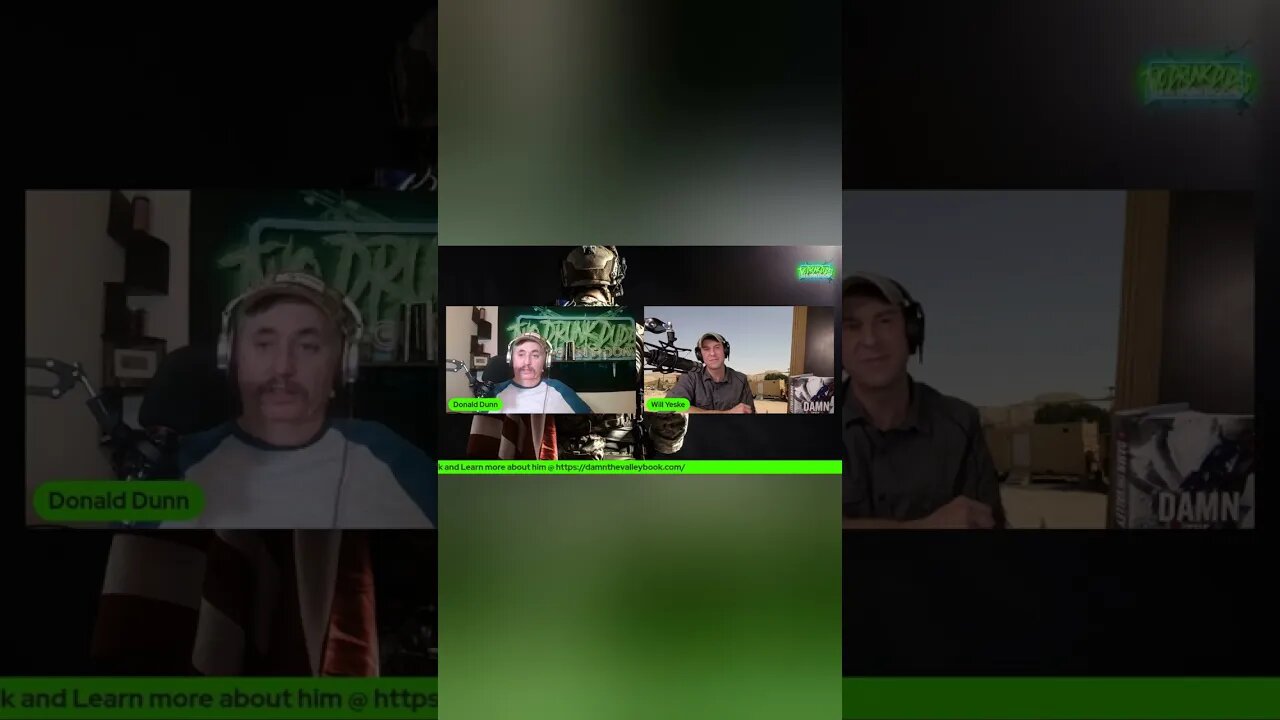 Will Yeske Damn The Valley #short #reel #podcast #Twodrunkdudesinagunroom