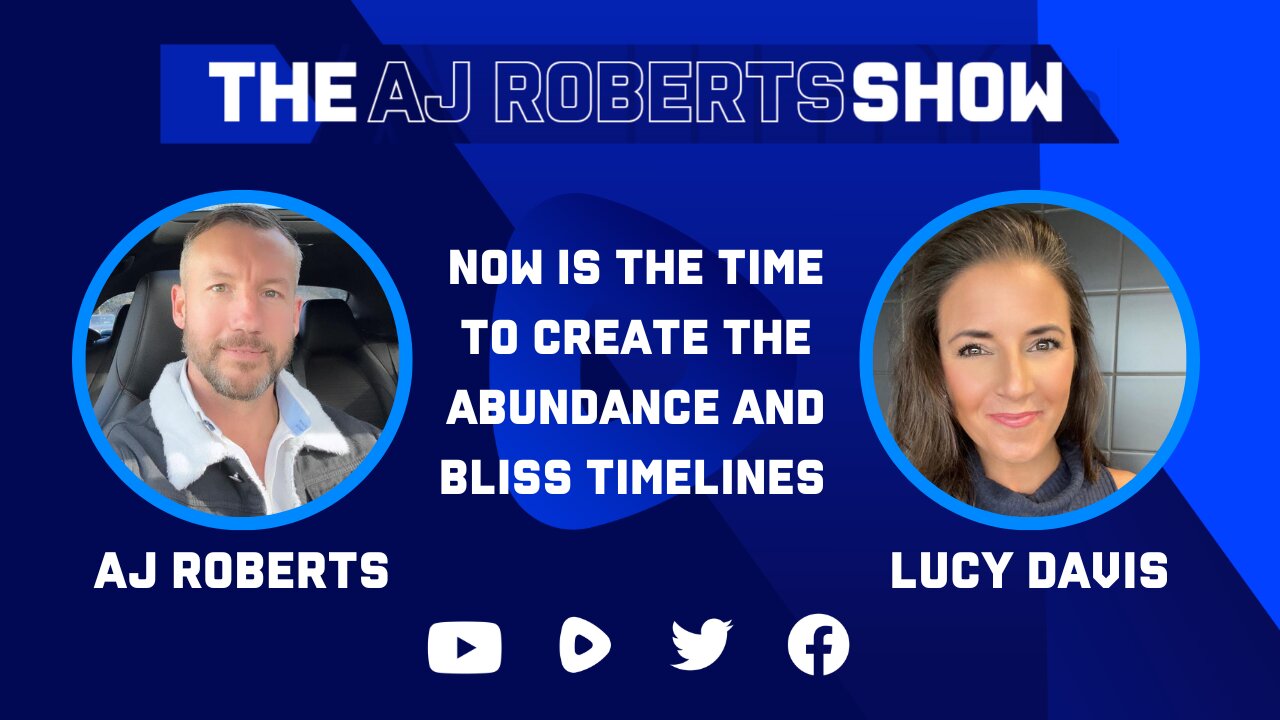 Now is the time to create the abundance and bliss timelines - With Lucy Davis