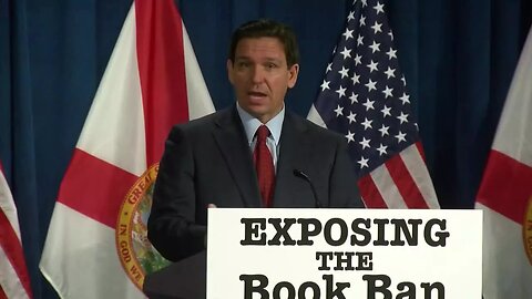 NEWS CUTS FEED WHILE DESANTIS EXPOSES PORNGRAPHIC BOOKS IN SCHOOLS