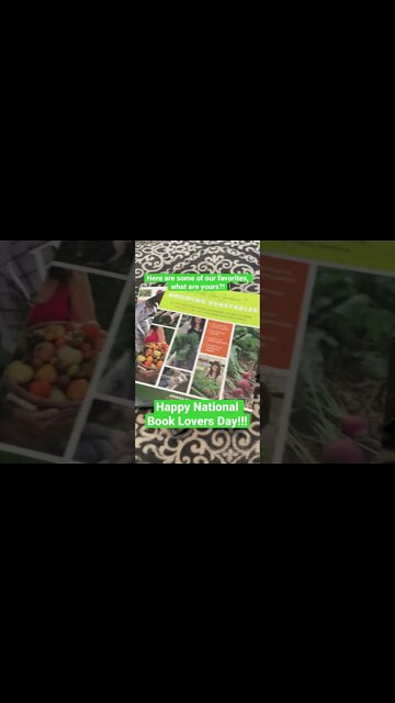 Happy #nationalbookloversday ! What are your favorites?! #homesteading #shorts