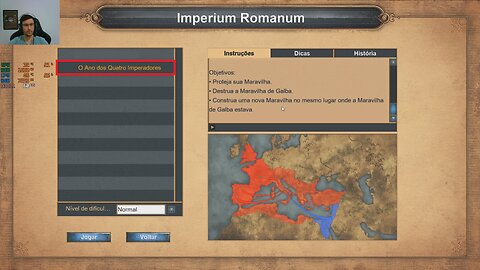 AGE OF EMPIRES 1 - IMPERIUM ROMANUM - O ANO DOS QUATRO IMPERADORES