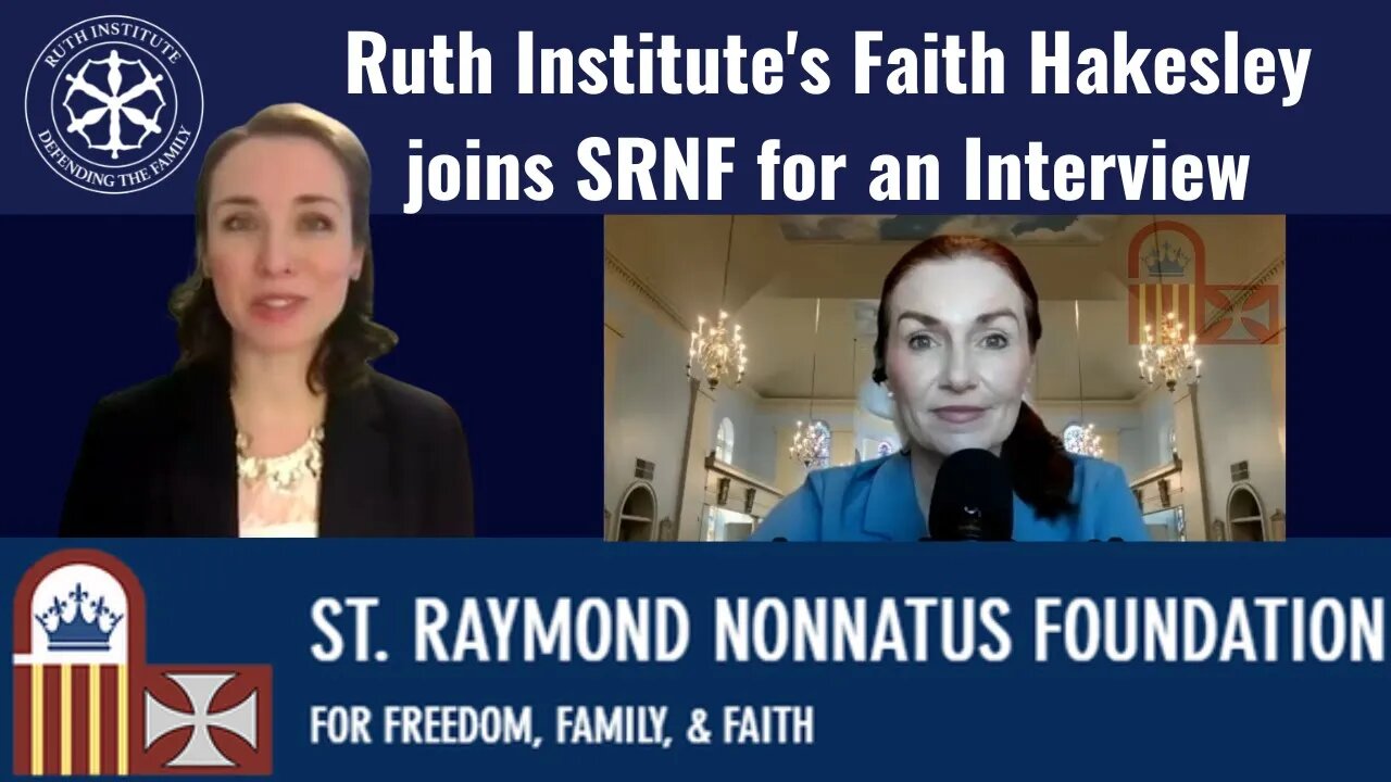 Ruth Institutes Faith Hakesley joins for an Interview