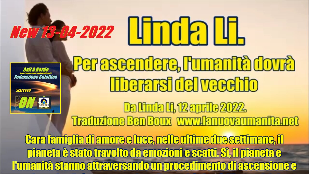 Linda Li. Per ascendere, l'umanità dovrà liberarsi del vecchio.