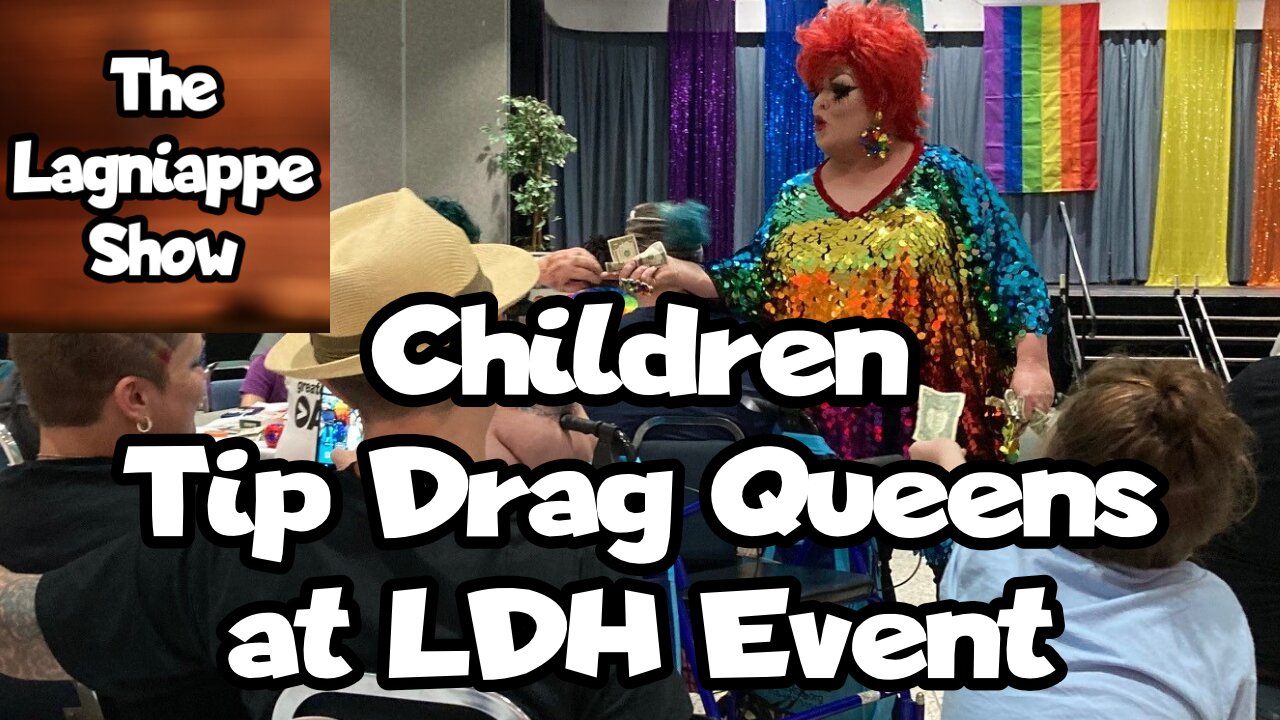 Children Tip Drag Queens at LDH Event