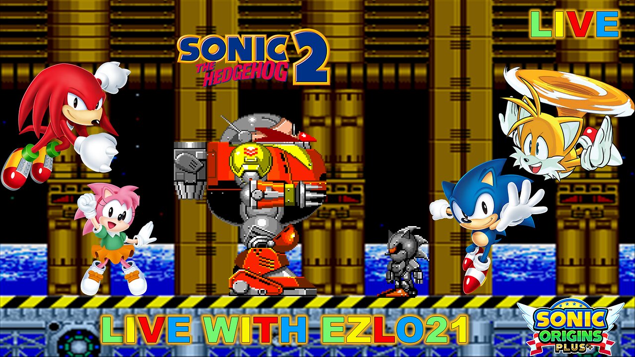 Sonic Origins Plus Sonic the Hedgehog 2 | Live With EZLO21