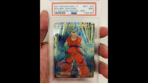 God Break Son Goku PSA 9