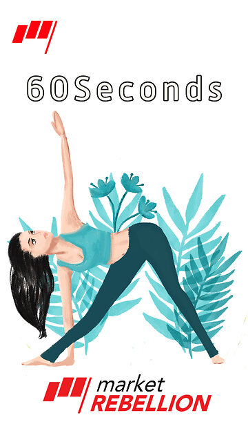 🧘60 Seconds $LULU $ARCT $MARA $RIOT $STEM Rebel's Edge today 1pm 🕐