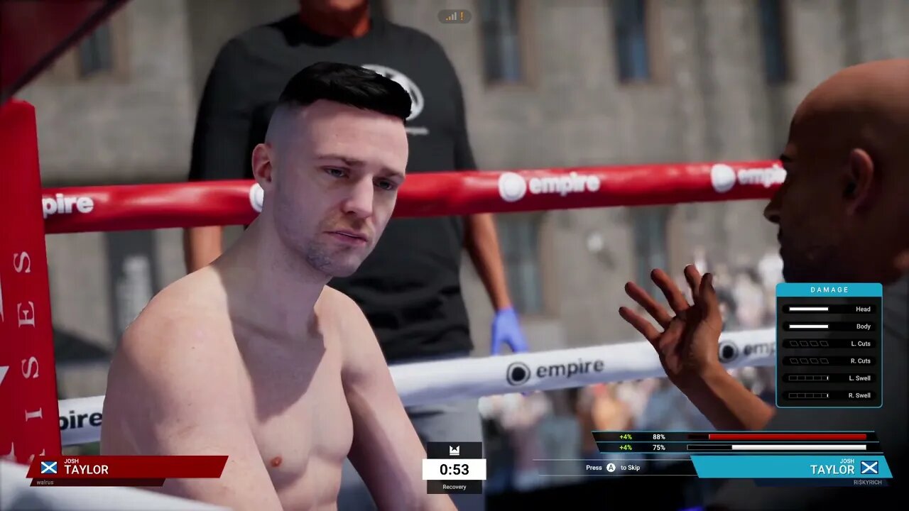 Undisputed Boxing Online Josh Taylor vs Josh Taylor - Risky Rich vs Walrus