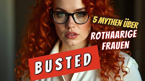 5 Mythen über rothaarige Frauen "BUSTED"