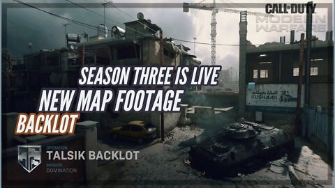 Modern Warfare Season 3 is Live - Talsik BackLot Footage!