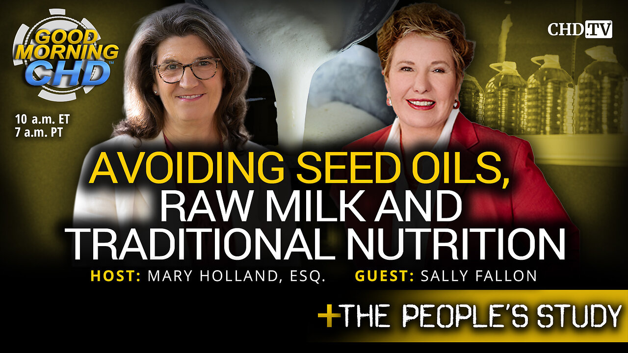 Avoiding Seed Oils, Raw Milk, And Traditional Nutrition