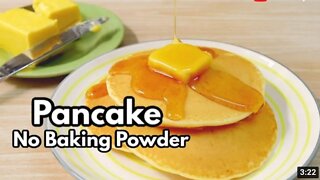 How to make pancakes without baking powder