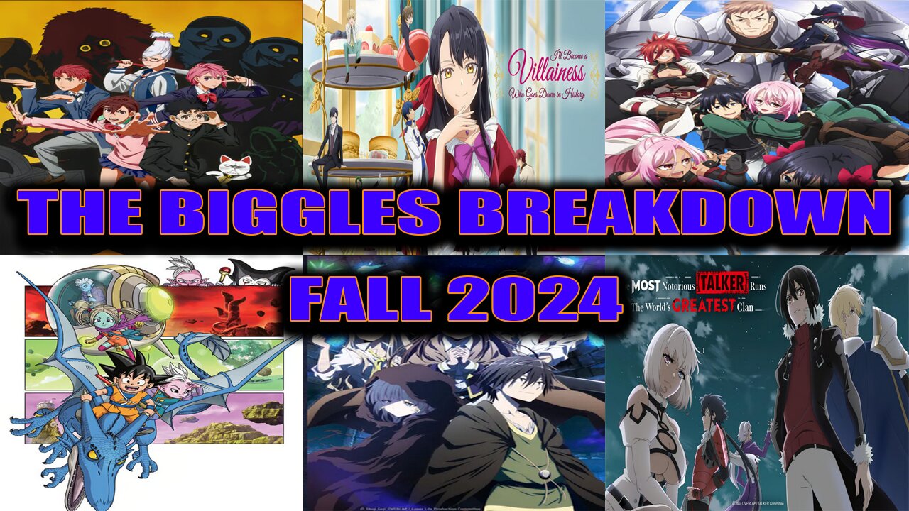The Biggles Breakdown: New Anime of Fall 2024 FT Lil' Chad and Crimson Law