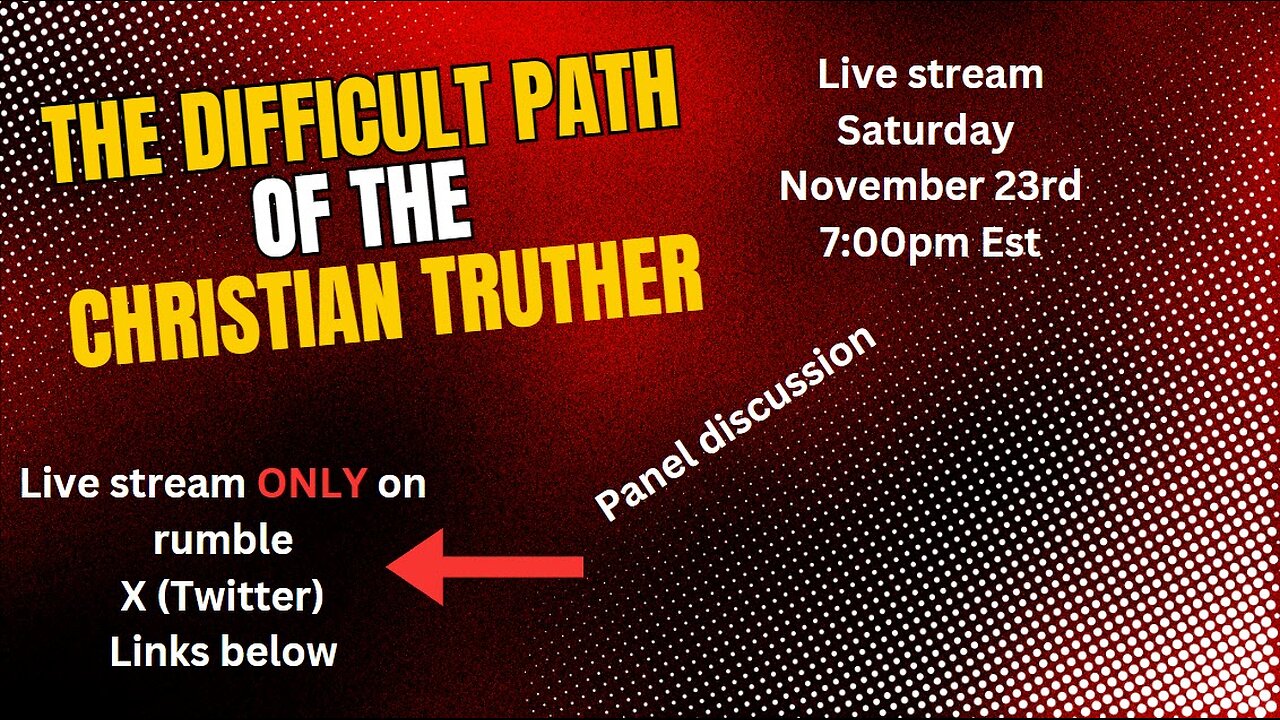 The difficult path of the Christian Truther