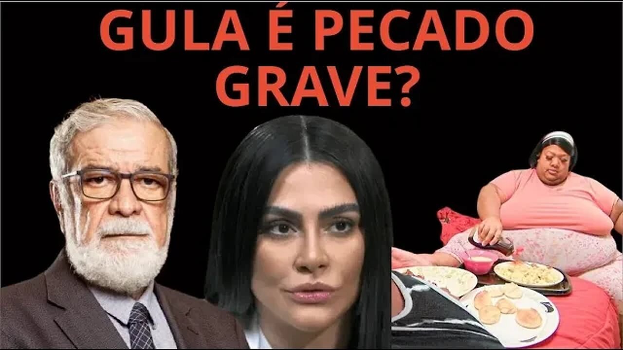 CLÉO PIRES COMPULSÃO ALIMENTAR E AUGUSTUS NICODEMOS ALERTA SOBRE os perigos da GULA