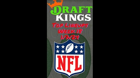 #BEST #DRAFTKINGS #NFL #DFS #Lineups for #Week18 #NFLfootball #NFLDFS