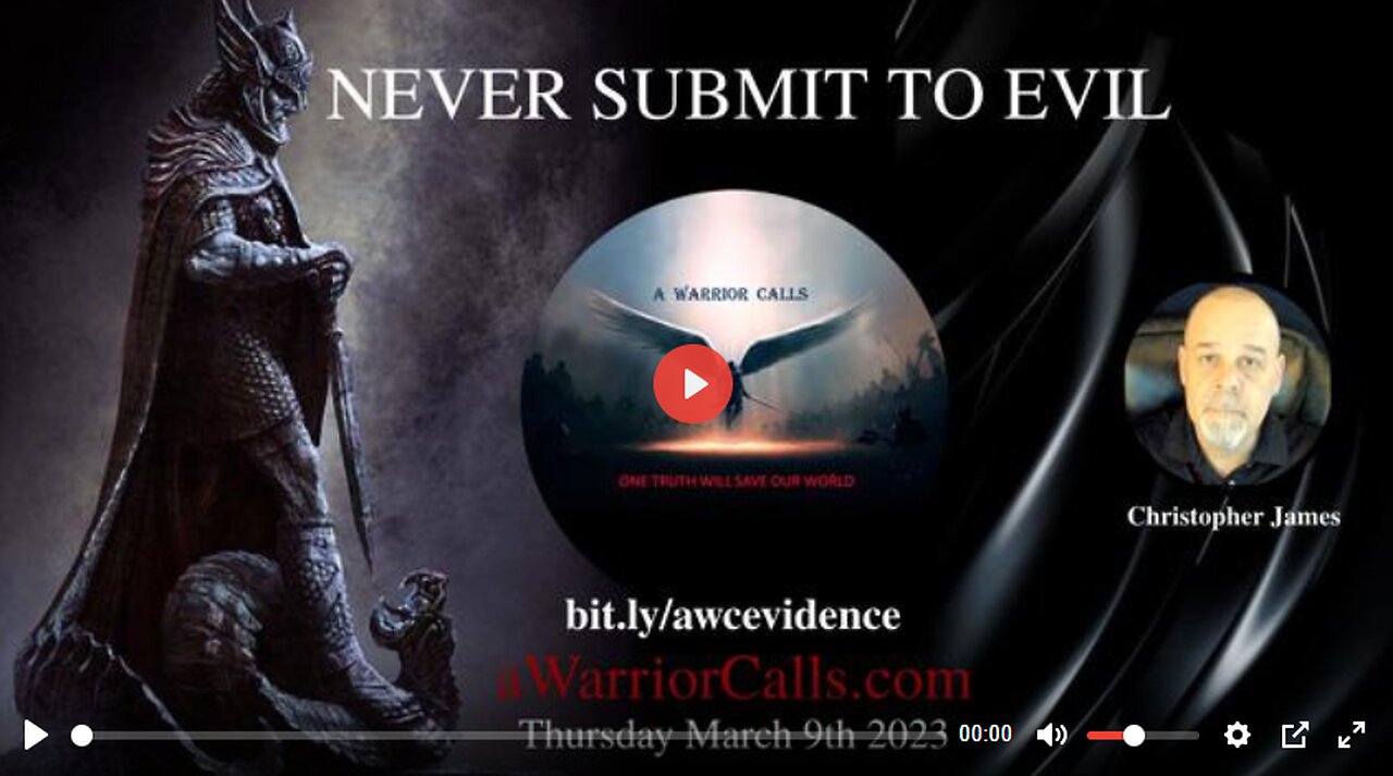 NEVER SUBMIT TO EVIL AND THE CORRUPT FINANCIAL INSTITUTION - Christopher James
