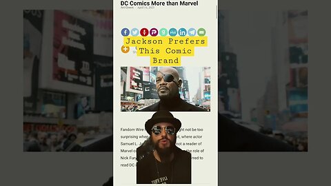 Samuel Jackson Reveals What Comic Brand Is His Favorite #shorts #celebrity