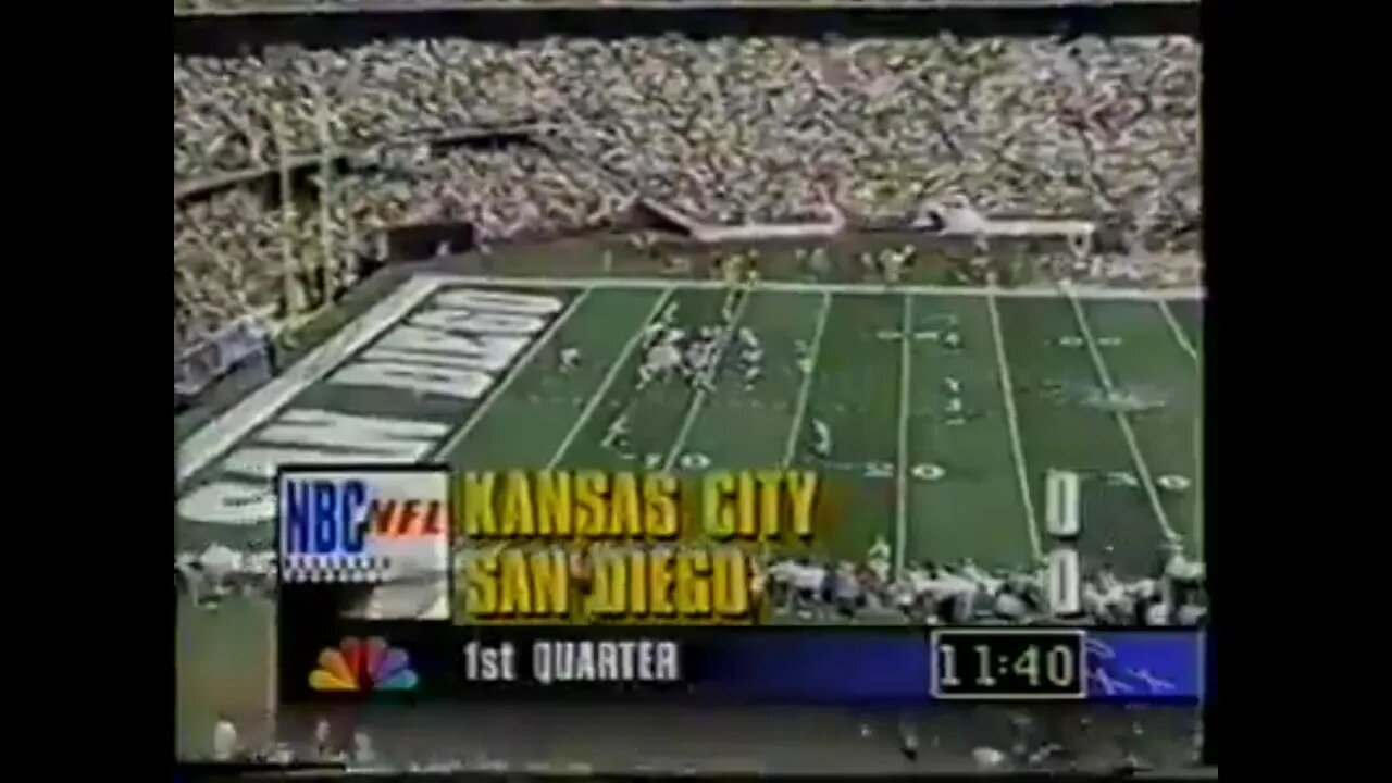 1994-10-09 Kansas City Chiefs vs San Diego Chargers