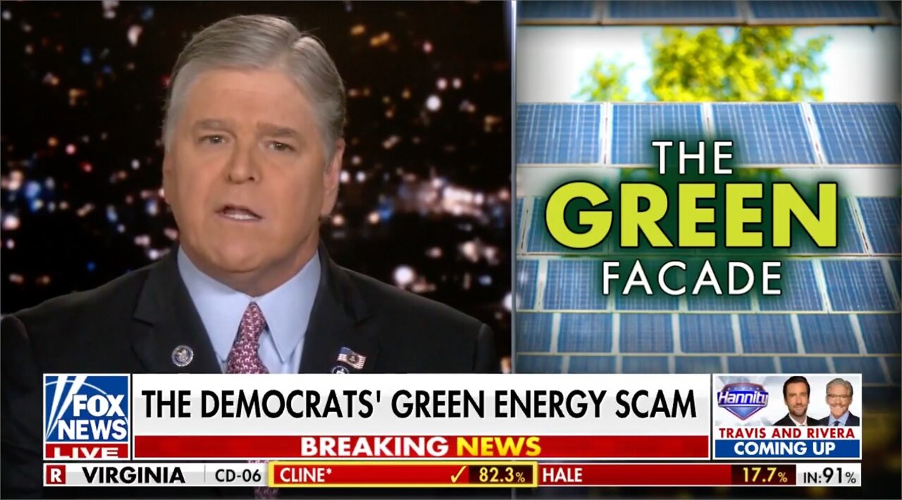 This push for renewable energy is a massive fraud: Hannity