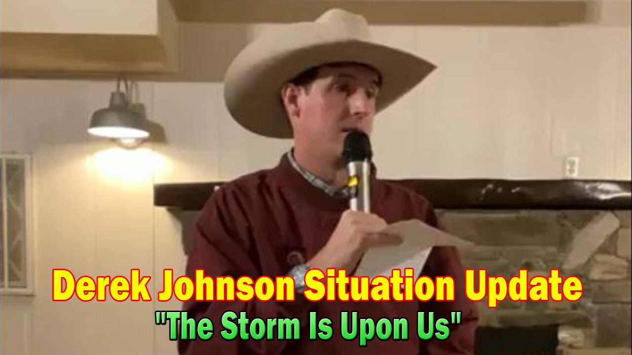 Derek Johnson Situation Update 10.13.24: "The Storm Is Upon Us"