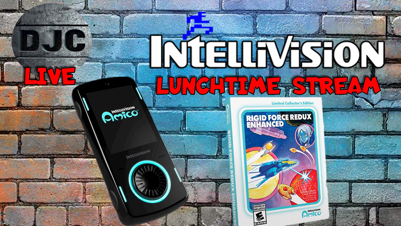 INTELLIVISION LUNCHTIME STREAM - Rigid Force Redux Enhanced