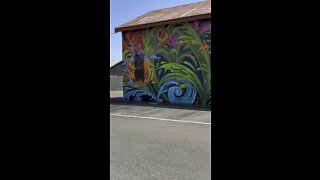 Flower Mural @ Mare Island