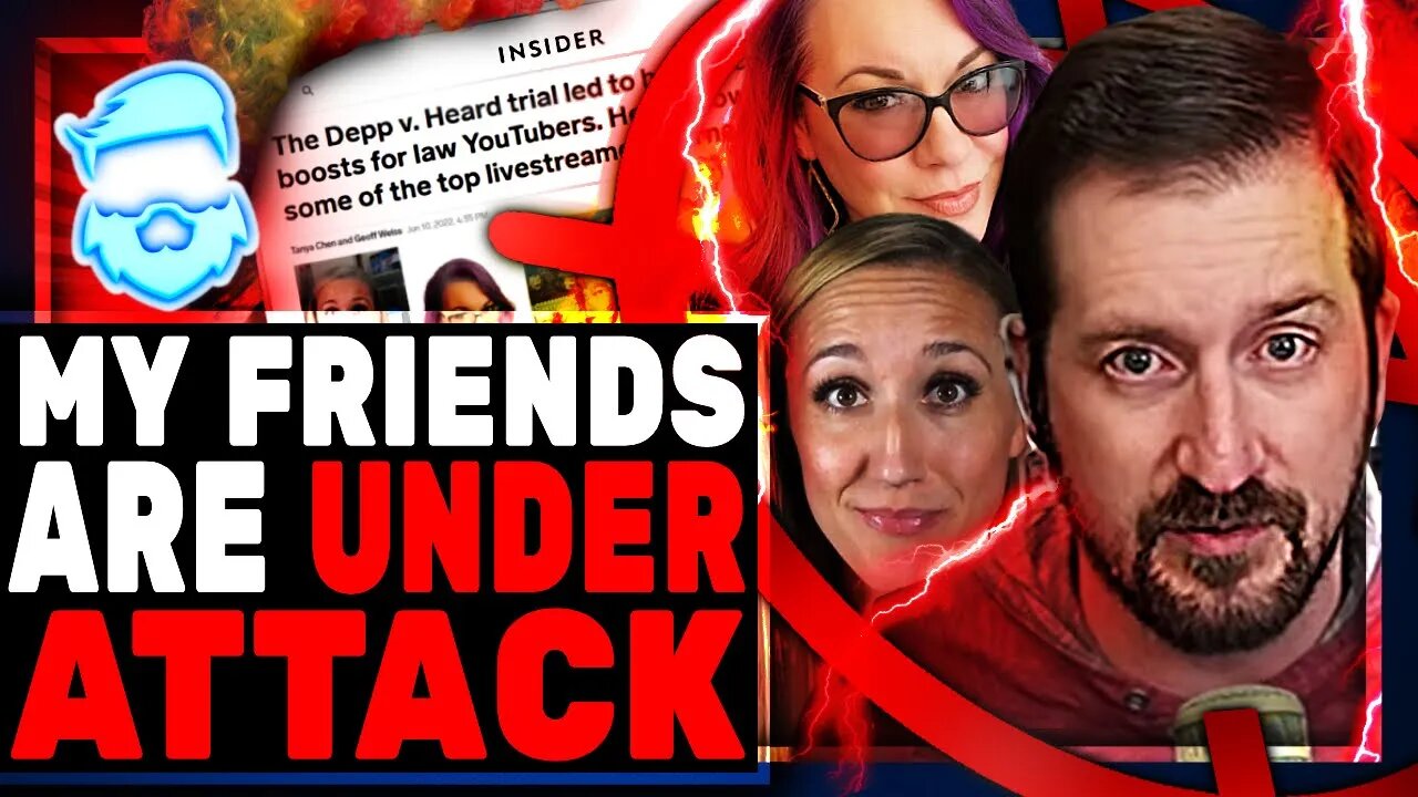 Youtubers ATTACKED By NBC & Amber Heard Team For Success! Rekieta Law, Legal Bytes & Emily D. Baker