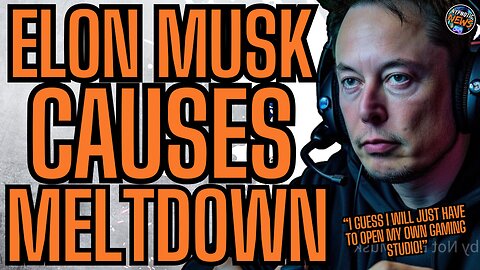 Elon Musk Causes A MASSIVE WOKE MELT DOWN | X Owner Says He Wants His OWN Gaming Studio to FIGHT DEI